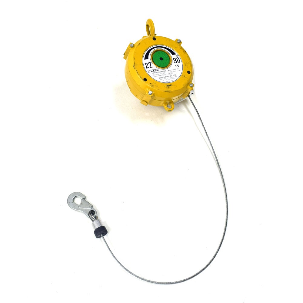 Endo Kogyo EWA-30 Snap-Back Prevention Tool Spring Balancer 30KG Capacity