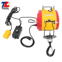 1100lbs 1800W 2in1 Portable Electric Hoist Winch Wire & Wireless Remote Control