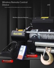Electric Winch 12v Off Road Trailer Car Electric Hoist Household Small Hoist
