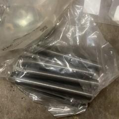 Crane Hanger Rod Assembly. Kit 0756YY + 3/4”x6” Rod/w Roll Pins Chair Washers
