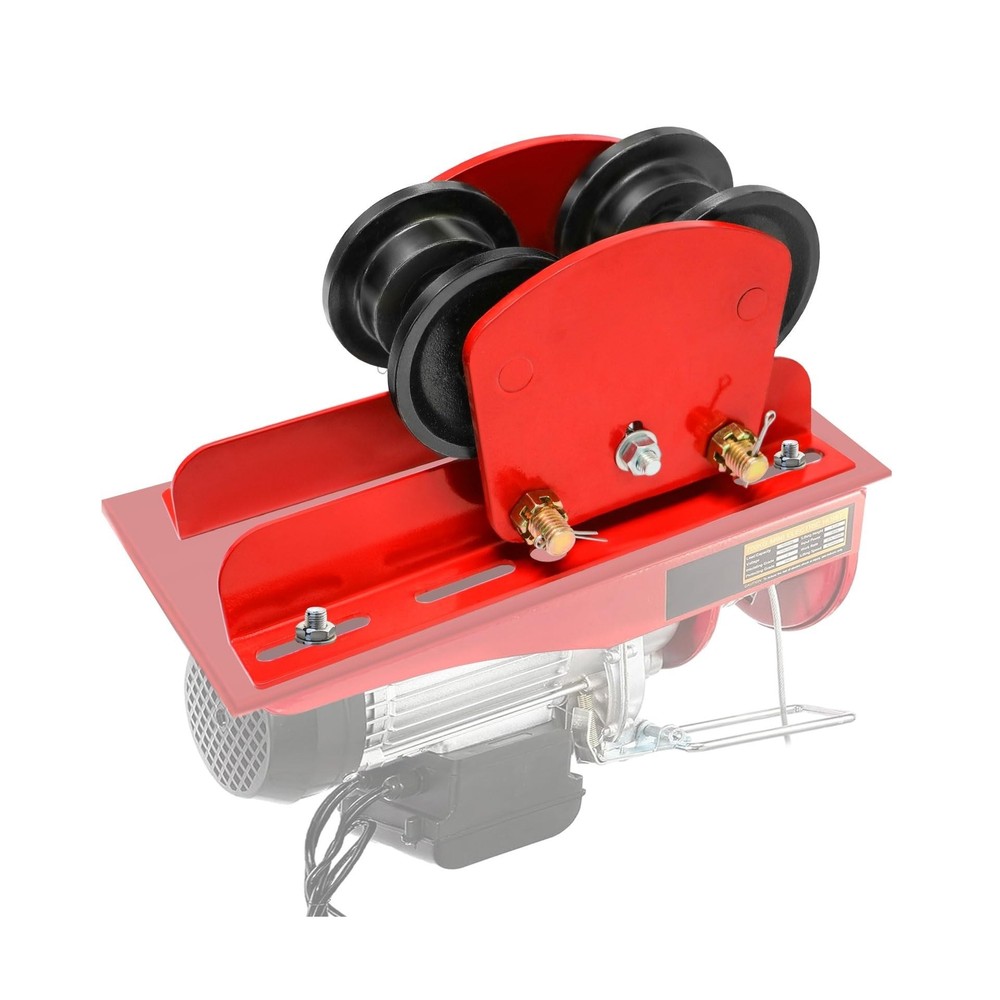 Manual Trolley 1Ton Heavy Duty 2200LBS Capacity for PA600 to PA1000 Hoist Pus…