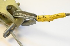 Lug-All Pulley Wire Cable Hoist Come Along Rapid Deploy Guy System 2500/5000 lbs