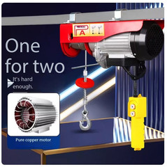 220V Mini Electric Hoist for Home Renovation – Compact Lifting Winch