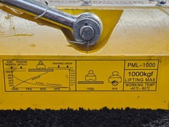 Permanent Magnetic Lifter PML-1000 Cargo Max. 1000Kg *PICTURED ITEM ONLY*