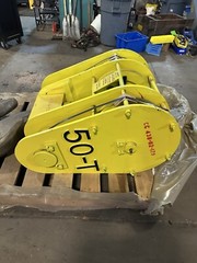 50 Ton Crane Block/Hook 6 Sheaves Rebuilt
