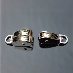 Metal Pulley Zinc Alloy Pulley Belt Pulley Block Lifting Wheel Swivel Pulley