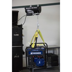 Strongway Electric Cable Hoist, 550-Lb. Single-Line Capacity/1100-Lb.