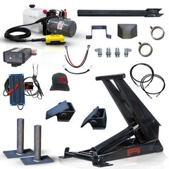 Hydraulic Scissor Hoist Kit – 12 Ton Capacity – Fits 16-20′ Dump Body | PF-625