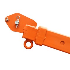 1100 LB Truck-Mounted Crane Hoist Truck-Mounted Crane with 12V Electric Winch