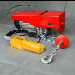 100/200 Kg Electric Hoist Wire Rope Suspension Crane, Electric Winch 220V