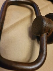 PAIR VINTAGE MANHOLE / STREET DRAIN / SEWER COVER LIFTER TOOLS / STEAMPUNK