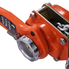 3/4 Ton Manual Chain Hoist Ratchet Type Come Along Puller 2 Hooks 10 FT Lift