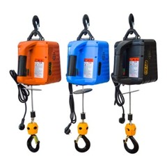 Miniature Electric Hoist 220v Portable Household Air Conditioning Traction Crane