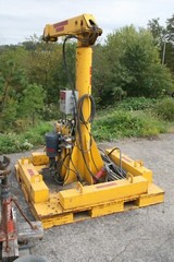 Air Technical Electric Boom Hoist Crane 1000 lb cap NOTMJCPRT186101M Counter