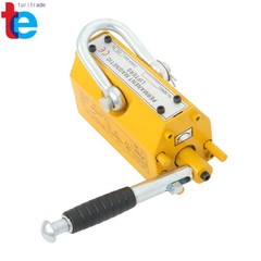 Permanent Magnetic Lifter Lifting Magnet 880 Lbs/400 kg Neodymium Hoist – Yellow