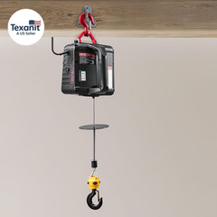 2-In-1 Electric Hoist Winch, 1100 Lbs Capacity, 1500W Portable Power Winch Crane