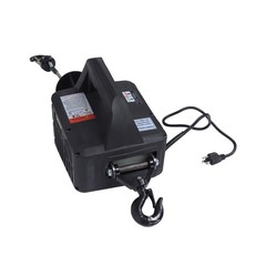 LABLT 1100 lbs Electric Hoist Winch, 2-in-1 Portable Wireless Remote Control