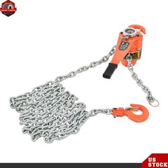 6600lbs/3t Capacity Lever Block Chain Hoist G80 Ratchet Hoist 20ft/6m Lifter