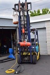 CM Lodestar model RT with 635 Motor Driven Trolley 3 Ton, 30 ft lifting height