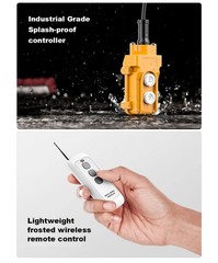 Electric Hoist 220v Small Crane Home Lifting Decoration Air Conditioning Crane