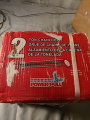 NEW AMERICAN POWER PULL 420 2 TON MANUAL CHAIN HOIST STEEL 2128262