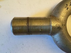 Eye Bolt Plain Pattern 89-016 Armstrong USA 2″ -12 UNF x 3 3/4” tpi OAL 11″
