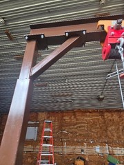 Gantry crane 2 ton slightly used.