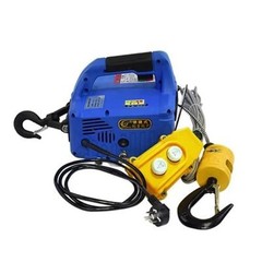 500KG Portable Electric Remote Winch Hand Winch Traction Block Electric