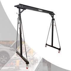 1T Capacity Gantry Cranes Steel Manual 94.5-141.7in Height Adjustable Movably