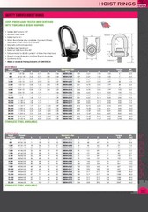 1,900 KG STANDARD U-BAR HOIST RING WITH M16 X 2.00 THREAD ( 8004-6930)