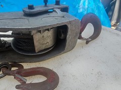 Lincoln LUG-ALL 3000 lbs Ratcheting Cable Hoist USA – Works Great – No Handle