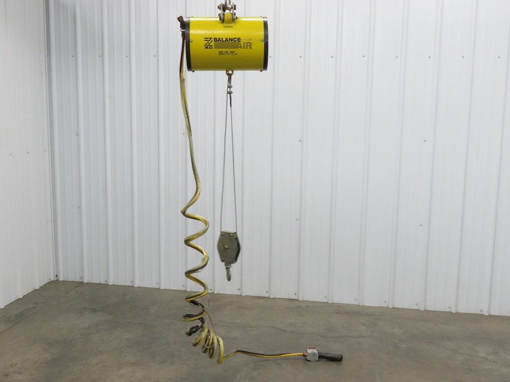 Ingersoll Zimmerman BA020120 Pneumatic Air Balancer 6′ Travel 400Lb w/Load Block