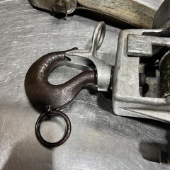 Chance Hoist 1 Ton Hot Stick Ratcheting Strap Hoist. Item ID #59 Used Surplus