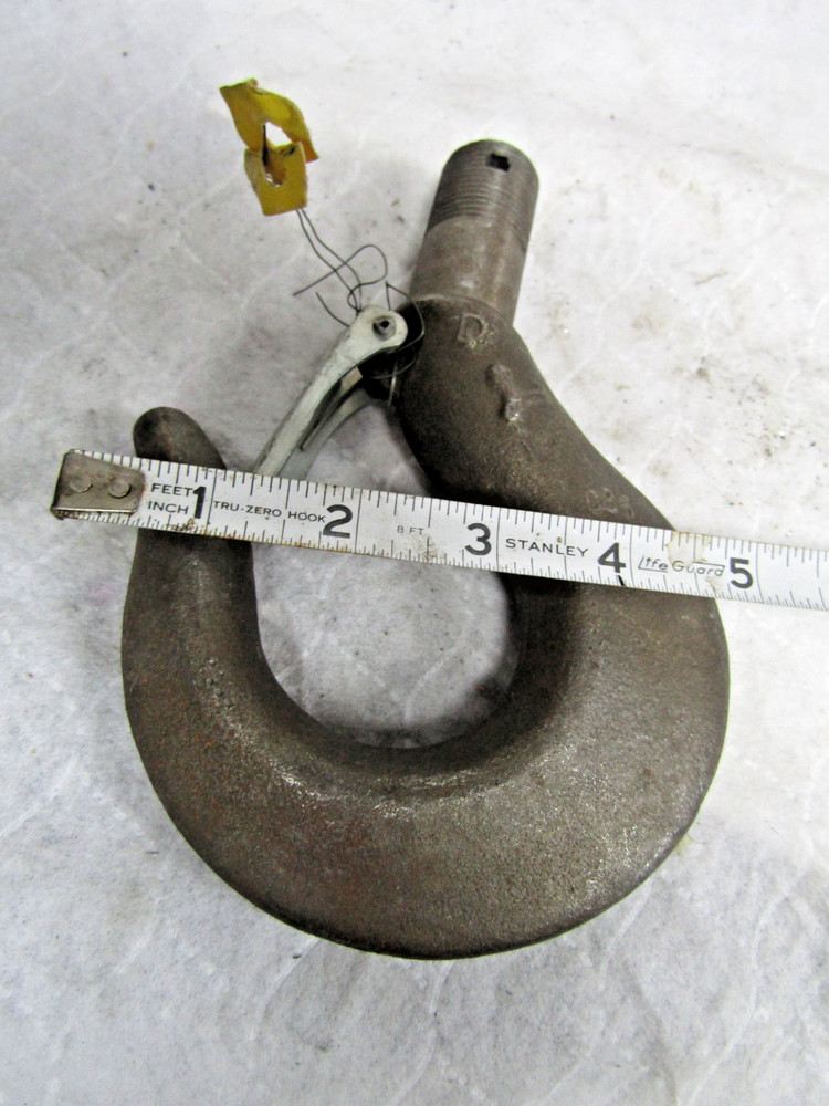 ✌️NEW YALE THREADED SHANK HOIST HOOK 1″ THREADED SHAFT SEE PHOTOS FOR MEASURMENT