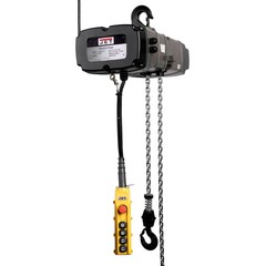 Jet 144001 460V 6.9 Amp TS Series 2 Spd 1/2Ton 10′ Lift Electric Chain Hoist New