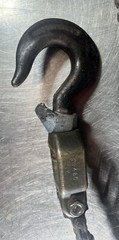 A.B. Chance 3/4 Ton Ratchet Link Chain Hoist. Item ID 2