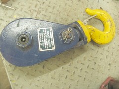 8 Ton WILTON 6″ Snatch Block w/ Hook WLL #V1800 for 3/4″ wire rope