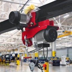 1 Ton 2204 LBS Trolley for Power Hoist, Fit 2.68-4.33 in I-Beam, for PA600 PA…