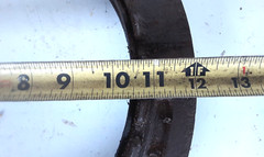 Weaver Globe SVI Single Cylinder Floor Hoist Cap 10 5/8″ Gland Seal Ring Seal