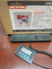 LandHero Electric Hoist Crane Winch 220 Pounds 440 lbs 158 ft Wired Remote 110V