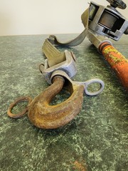 Chance Hoist 1 Ton Ratcheting Strap Hoist Hot Stick Linesman Tool
