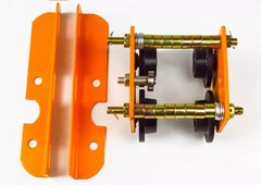 Electric Hoist Hand-pushed Six-wheel Lifting Crane Single-track Pulley Block