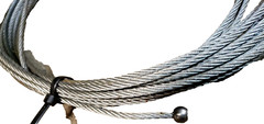 (1) PF FISH POLE HOIST S/N: 131038 (40 FT) CABLE WIRE ROPE CABLE R/O: 1072871
