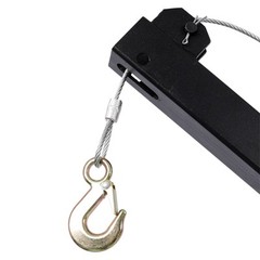 360° Swivel Lift Crane 4 Capacity 500 /600 /700 /1000 lbs Pickup Truck Bed Hoist