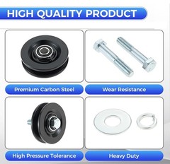 90040 Carriage Wheel Kit For TranzSporter TP250 TP400 LH200 LH2000 Ladder Hoist