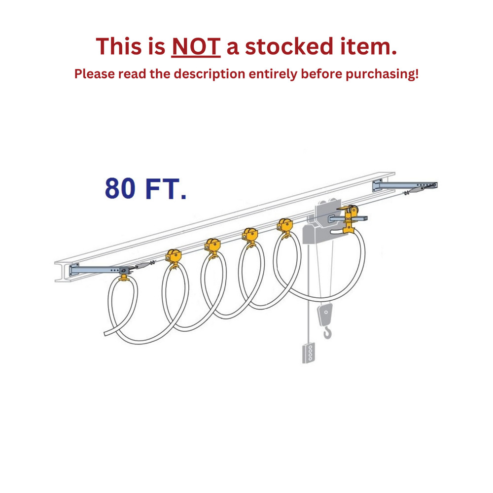 CONDUCTIX ROUND CABLE STRETCH WIRE FESTOON KIT (80 FOOT)