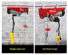 Mini Electric Hoist, Small Crane, 220V Small Hoist, Wireless Remote Control