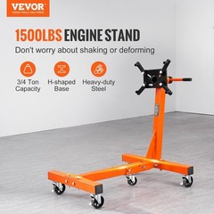 VEVOR Engine Stand, 1500 lbs (3/4 Ton) Rotating Engine Motor Stand with 360 Degr