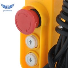 PA200 Electric Hoist 440lbs w/ 14ft Remote, 110V 510W Motor, Dual Hook System