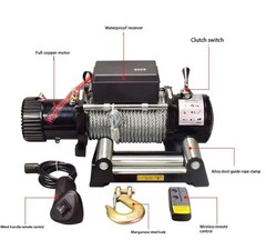 12V/24V Electric Winch Waterproof Vehicle-Mounted Mini Crane Electric Winch